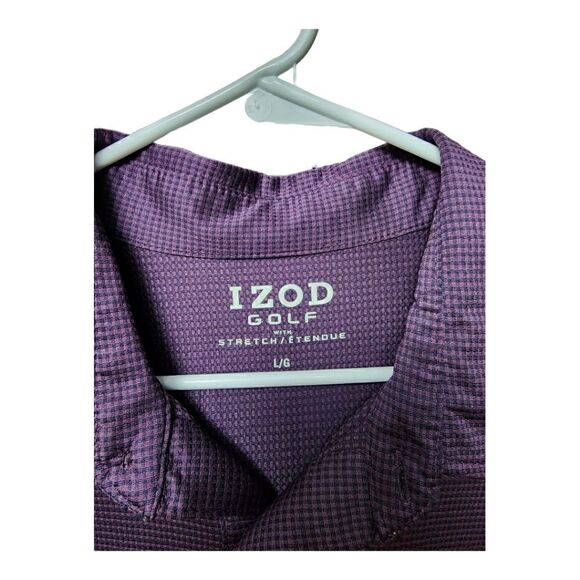 1002 - IZOD Golf - Men’s Golf Polo Shirt- Like new - Picture 4 of 4